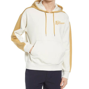 Sweat à capuche décontracté d'hiver pour homme de qualité supérieure, couleur unie, logo personnalisé, tissu polaire épais, avec poches, 100 % coton, prix compétitif - Product Image 1