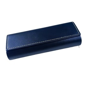 Classic Tan Leather <b>Glasses</b> <b>Case</b> <b>Soft</b> Padded Eyewear Protector Bulk Orders For Optical Stores LGC-0080 - Product Image 2