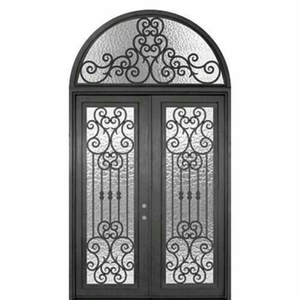 Impresionante arquitectura de puertas de hierro y conjuntos de puertas de seguridad de acero confiables diseñados para mantener su hermosa casa completamente segura. - Product Image 1