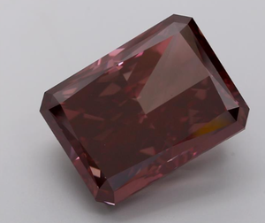 Diamante CVD Certificado por IGI, Corte Radiante de 17.68 CT, Color Rosa Marrón Intenso, Claridad VS1, Cultivado en Laboratorio, ROYAL GEMS - Product Image 1
