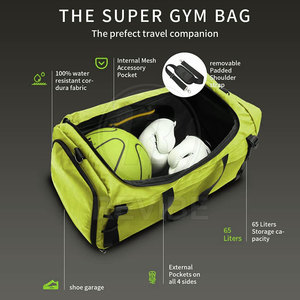 Bolsas Deportivas de Nailon/Poliéster de Alta Calidad y Diseño Resistente, Capacidad de 30-40L, Diseños Personalizados, Fáciles de Transportar, Cómodas y Elegantes - Product Image 5