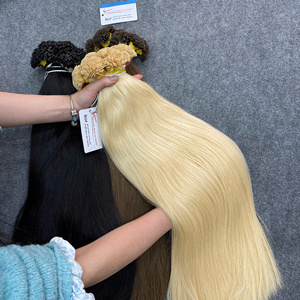 หัวแบนคุณภาพสูงเป็นมัดผมตรงธรรมชาติคุณภาพสูงผมตรงไปส่ง - Product Image 3