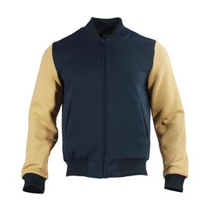 Personalized Vintage <b>Winter</b> Patchwork Varsity Letterman <b>Jacket</b> for Men Women Wool & <b>Leather</b> Windproof - Product Image 1