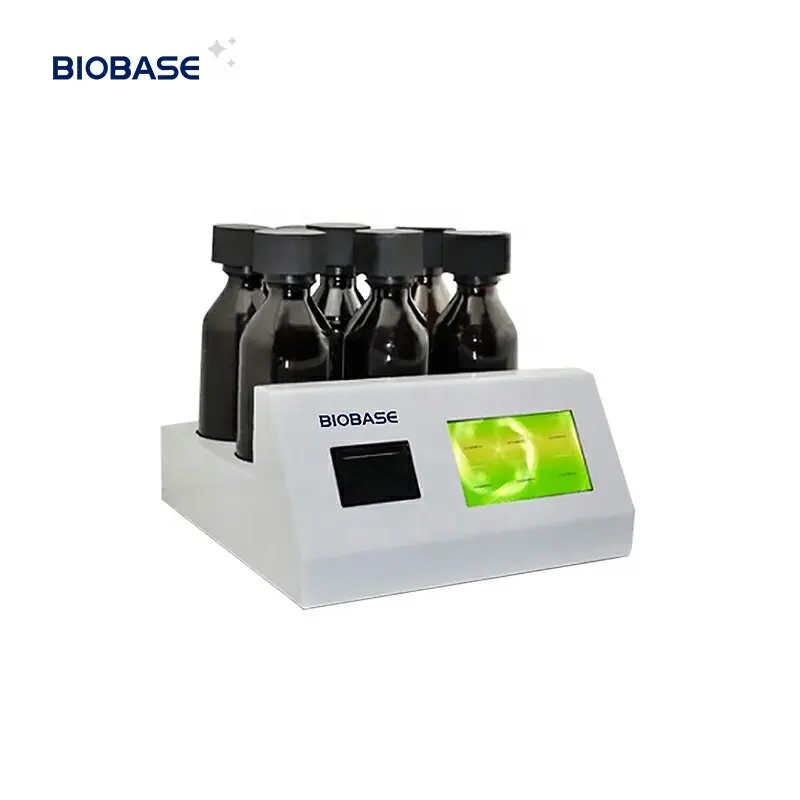 BIOBASE BOD Tester BK-BOD02 mercúrio-free pressão diferença medição método BOD Tester LCD touch screen armazenamento de dados para laboratório