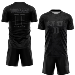 Uniforme de Fútbol de Secado Rápido y Transpirable, 100% Poliéster, Jersey y Pantalones Cortos con Cordón, Impresión por Transferencia de Calor, Nombre del Equipo Personalizado, Unisex - Product Image 2