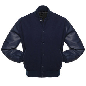 Unisex High Quality Geometric Pattern Letterman Varsity <b>Jacket</b> Wool Stand Collar Winter Wear <b>Smart</b> Stylish - Product Image 3