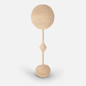 Nordic rattan floor lamps low cost decorative <b>standing</b> lamp high quality homeware accessory - Product Image 1