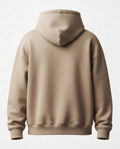 Custom Printed Polyester/Cotton 350g Heavyweight <b>Oversized</b> Pullover <b>Hoodie</b> <b>for</b> <b>Men</b> Silk Screen Printing-OEM ODM Manufacturer - Product Image 2