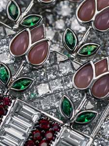 Colgante de Plata de Ley 925 con Letra Inicial y Bolsa de Dinero, Estilo Hiphop, con Incrustaciones de Moissanita VVS, Logotipo Certificado - Product Image 2