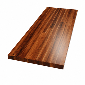 Solid Acacia Wood Countertop Custom Kitchen <b>Island</b> Top Heavy Duty Wooden Butcher Block Slab Solid Wood Countertop - Product Image 1