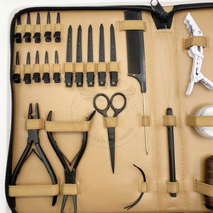 Kit de Herramientas para Extensiones de Cabello de Acero Inoxidable de Primera Calidad - Herramientas de Estilismo de Grado Profesional para la Aplicación de Extensiones de Cabello - Product Image 5