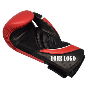 Gants de boxe MMA en cuir personnalisables, légers, pour entraînement professionnel et sparring en extérieur, avec fermeture auto-agrippante, adaptés à tous - Product Image 6