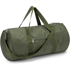 Custom Logo Gym Men Women Design Waterproof Fashion Nylon Duffel Bag <b>Luggage</b> Duffle Travel Bag With Shoe Compartment - Product Image 2