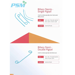 Stents Biliaires Manuels PSM PSM-UR14, Utilisation Hospitalière, Certifiés CE - Product Image 4