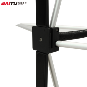 Backdrop Pop-Up Stand Aluminium Retractable dengan Banner Kain Melengkung untuk Pameran, Promosi, dan Acara Dagang 3X4 - Product Image 2