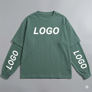 เสื้อยืดผู้ชายสั่งทำได้ 100% ผ้าฝ้ายเจอร์ซีย์ เสื้อเปล่าเรียบง่ายสำหรับออกกำลังกาย เสื้อยืดผู้ชายเปล่าเรียบง่าย ผลิตเสื้อผ้า - Product Image 6