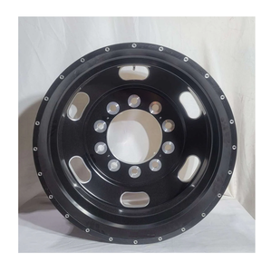 Rueda de camión de aleación de aluminio forjado 9 x 24.5 para aplicaciones de transporte y logística de servicio pesado - Product Image 2