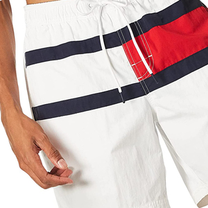 Shorts de plage pour hommes en coton 100% tricoté, respirant, à séchage rapide, imprimé par transfert thermique, teint uni, haute qualité, best-seller - Product Image 5