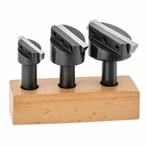 Ensemble de 3 fraises à défoncer modèle Fly Cutter22, tiges de 3/4 ", 1-1/8 ", 1-1/2 ", lames HSS, fabriqué à Delhi - Product Image 1