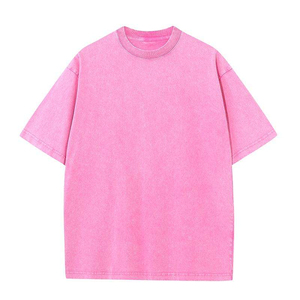 เสื้อยืดดีไซน์ใหม่แบบย้อมสีเอซิดสำหรับผู้ชาย ผ้าฝ้ายแท้ 100% คุณภาพสูง สไตล์สตรีทแวร์ - Product Image 6