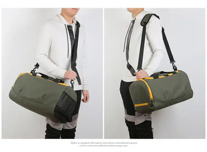 Bolsa de Gimnasio Unisex de Gran Capacidad, Ligera, Resistente al Agua, con Cierre de Cremallera, de Neopreno y Nailon, para Yoga, Boxeo, MMA, CrossFit, a Bajo Precio - Product Image 2