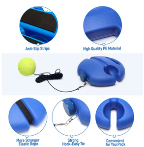 Tennis <b>Ball</b> Launcher Blue Portable Elastic Rope 4m/13FT for Entertainment Practice - Product Image 3