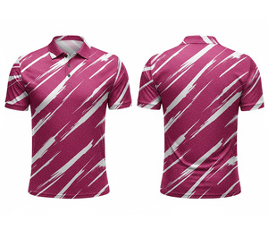 Athletic Fit Sublimation Polo Shirt for Men and Women Sportswear Durable Stitching for Men Women Youth Quick-Dry Dry-Fit Active - Product Image 3