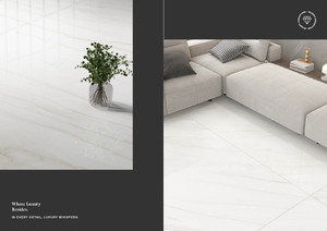 กระเบื้องพอร์ซเลนสำหรับอพาร์ทเมนท์สมัยใหม่ ขนาด 120x180 ซม. หนา 9 มม. ผิวมันเงาเคลือบดิจิตอล กันลื่น ทนกรด เหมาะสำหรับโรงเรียน ACCENTS - Product Image 5
