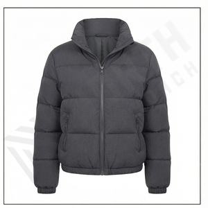 Venta al por mayor de las mujeres Puffer chaqueta de invierno al aire libre impermeable cálido burbuja abrigos impermeable acolchado de lana abajo Puffer chaqueta para hombre - Product Image 2