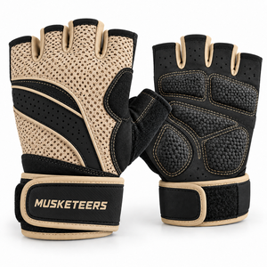 Guantes de Gimnasio de Primera Calidad para Levantamiento de Pesas, Crossfit y Entrenamiento de Fuerza con Soporte para Muñeca - Product Image 5