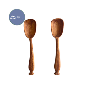 Cuillères en bois naturelles écologiques de haute qualité en gros – Cuillères de cuisine en bois durables en gros - Product Image 1