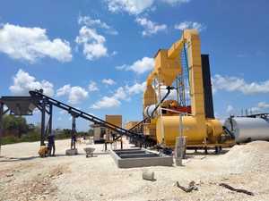 Planta de asfalto de combustible eficiente con capacidad de 90-240 toneladas con mezclador externo Pugmill y componentes centrales Bomba de motor PLC - Product Image 2