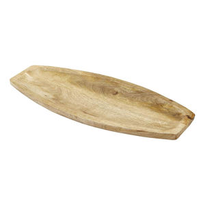 Plats et assiettes en bois de qualité supérieure, grand plateau de service en bois de manguier, assiettes à apéritif, plateau pour la présentation des aliments/desserts - Product Image 1