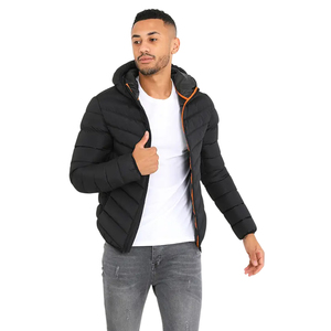 เสื้อแจ็คเก็ตพัฟเฟอร์โลโก้แบบกำหนดเองสำหรับผู้ชาย เสื้อกันลมแบบมีฉนวนกันความร้อน เสื้อโค้ทฤดูหนาวสำหรับกิจกรรมกลางแจ้ง เสื้อแจ็คเก็ตแฟชั่นแบบมีซับในและพับเก็บได้ - Product Image 6