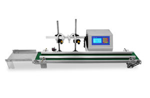 Máquina Llenadora Automática Pequeña para Leche, Jugos, Bebidas, Líquidos Aromatizantes y Aceites Esenciales con Línea de Llenado de Cuatro Cabezales y Cinta Transportadora - Product Image 3