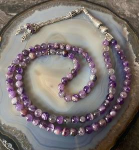 Rosario Tasbih Faturan 100% Resina, Cuentas Hechas a Mano de Alta Calidad, Color Turquesa, Decoración Religiosa y Ecológica para el Hogar - Product Image 3