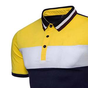 Camiseta Polo de Alta Calidad, Empresa de Fabricación de Camisetas Polo, Logotipo Personalizado, Manga Corta, Ropa de Golf a Rayas, Camisetas Polo para Hombre, Camisetas de Golf - Product Image 3