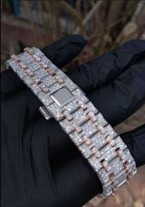 Indian Supplier Diamond <b>Watch</b> for Women with and Elegant Stone Setting for Casual and Formal Available For Sale - Product Image 5