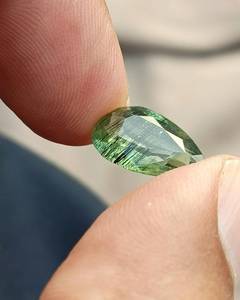 Natural Inclusion Peridot Gemstone Unique Collector Stone <b>Rare</b> Green <b>Crystal</b> Premium Loose Gemstone - Product Image 2