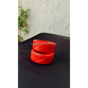 Trendy Acetate Pattern Resin Bangle Stack Vintage <b>Chunky</b> Acrylic Cuff Set Colorful Geometric Women Arm Jewelry Wholesale - Product Image 3
