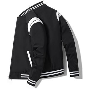 Chaqueta Varsity Personalizada para Hombre, Talla Grande, Chaqueta de Invierno Informal, Chaqueta Deportiva de Béisbol con Letras, Diseño de Logotipo Personalizado - Product Image 2