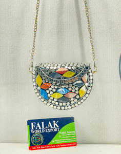 À la mode luxe Falak World Export bohème unique épaule sac à bandoulière dames finition Premium selle fermeture éclair étanche Durable - Product Image 6