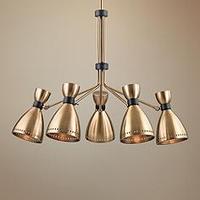 Lámpara Colgante de Techo de Metal Modelo METAL WAVE 10608 de Pure Lighting, Diseño Moderno de 900 mm, CE, Decoración del Hogar
