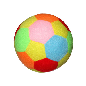 Porte-clés ballon de football en plastique unisexe pour enfants de 8 à 13 ans, blanc avec motifs noirs, jouet anti-stress - Product Image 5