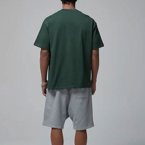 บริการ OEM เสื้อยืดโอเวอร์ไซส์พิมพ์ลายตามสั่งสำหรับผู้ชาย ผ้าฝ้าย 100% ขายส่งราคาถูก เสื้อยืดโอเวอร์ไซส์ผู้ชาย - Product Image 2