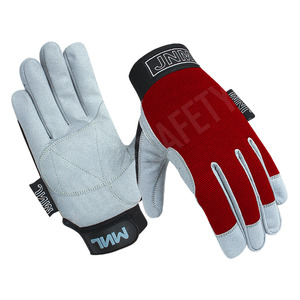 ถุงมือป้องกันการบาด Amara Daily Safety Gloves ผลิตจากหนังสังเคราะห์เสริมความแข็งแรง ดีไซน์นิ้วแบบ Saddle Finger ป้องกันการบาดที่ฝ่ามือ เหมาะสำหรับงานต่างๆ - Product Image 6