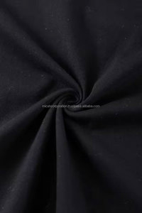 <b>Women's</b> <b>Black</b> Crew Neck T-Shirt Regular Fit Short Sleeve 100% Cotton Jersey Fabric Breathable Casual All Seasons - Product Image 4