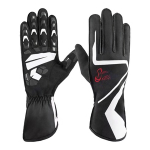 Custom Kart Racing <b>Gloves</b> Non-Slip Breathable Polyester Full Finger Windproof Outdoor Sports <b>Touch</b> Screen <b>Gloves</b> - Product Image 3