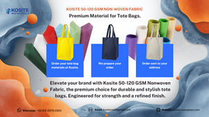 Tela No Tejida Kosite de 50-120 GSM - Material Premium para Bolsas de Mano - Product Image 6