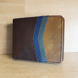 PU Leather Bifold Card <b>Holder</b> <b>Wallet</b> Slim Foldable Card Case for Travel Daily Use - Product Image 4